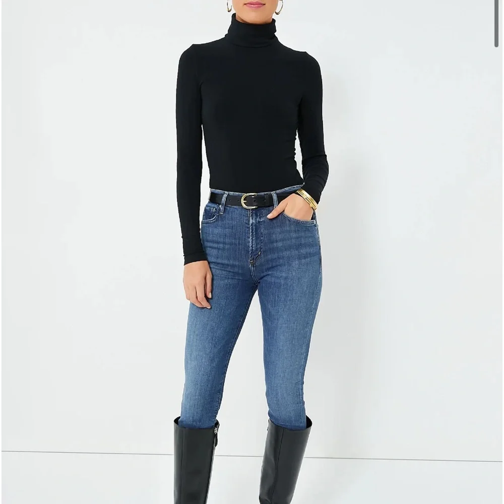 WOLFORD

Black Aurora Long Sleeve Turtleneck - Picture 2 of 10